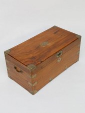 CHINESE EXPORT BRASS BOUND CAM