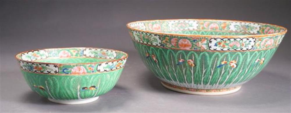 CHINESE EXPORT CABBAGE LEAF PATTERN