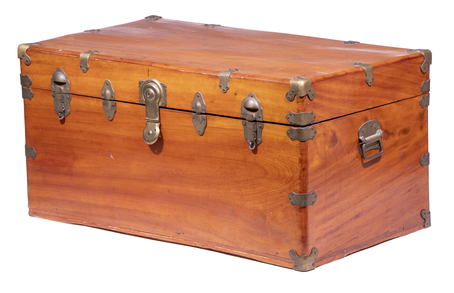 CHINESE EXPORT CAMPHOR WOOD TRUNK