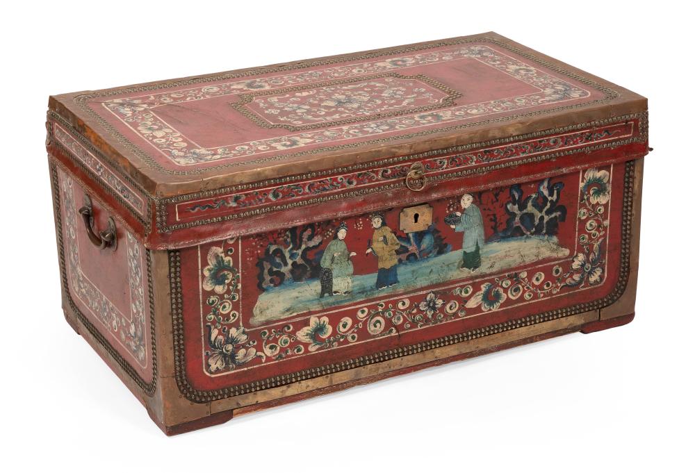 CHINESE EXPORT CAMPHORWOOD CHEST