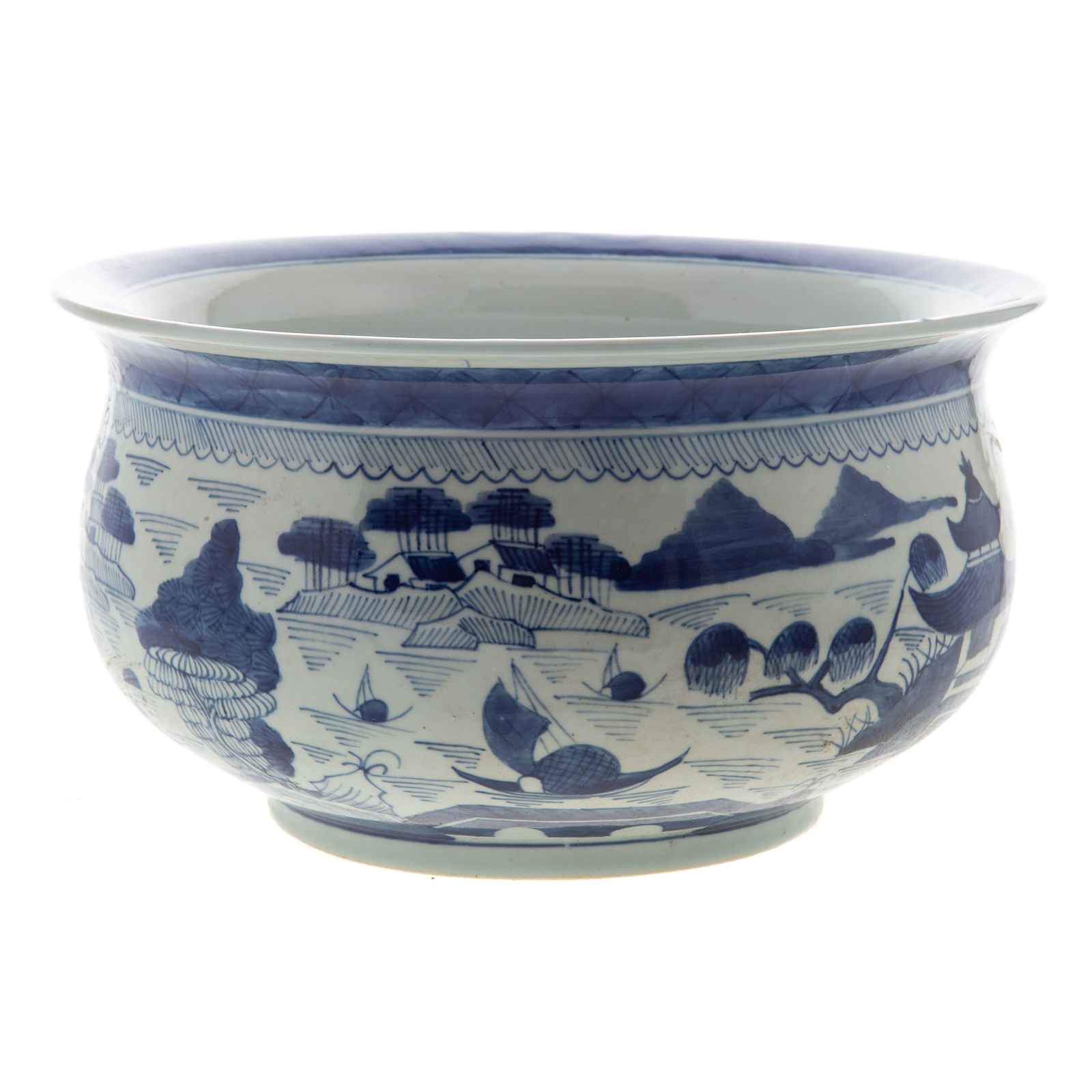 CHINESE EXPORT CANTON CHAMBER POT 6
