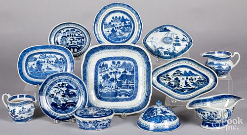 CHINESE EXPORT CANTON PORCELAIN,