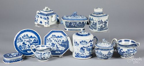 CHINESE EXPORT CANTON PORCELAIN,