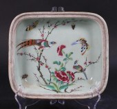 CHINESE EXPORT CELADON SERVING