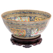 CHINESE EXPORT CENTER BOWL MAD