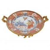 CHINESE EXPORT DAME AU PARASOL
