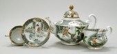 CHINESE EXPORT DOME-COVERED TE