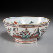 CHINESE EXPORT DUTCH DECORATED