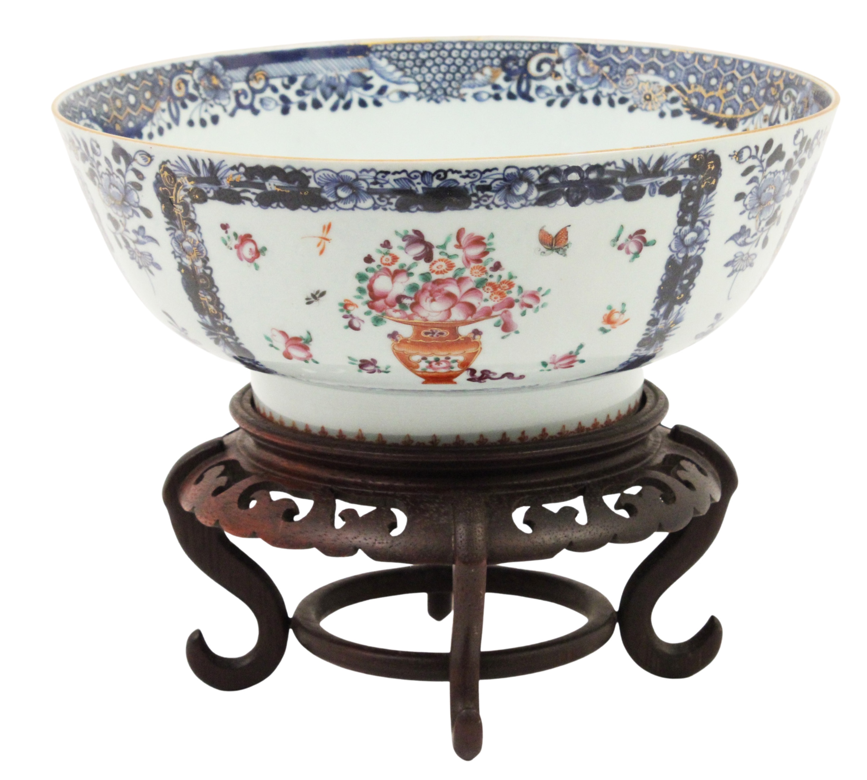 CHINESE EXPORT FAMILLE ROSE BOWL