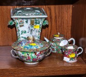 CHINESE EXPORT FAMILLE VERTE &