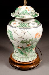 Chinese Export Famille Verte p