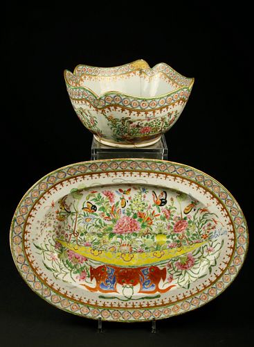 CHINESE EXPORT FAMILLE VERTE WELL