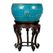 CHINESE EXPORT FISH BOWL<br>Ch