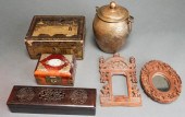 CHINESE EXPORT GILT DECORATED