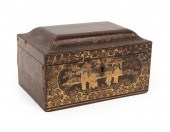 CHINESE EXPORT GILT-DECORATED