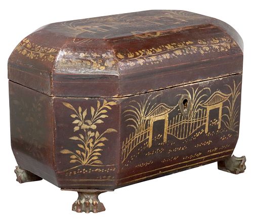 CHINESE EXPORT GILT-DECORATED