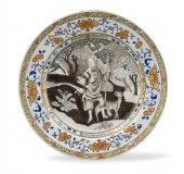 CHINESE EXPORT GILT GRISAILLE
