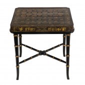 CHINESE EXPORT GILT LACQUERED