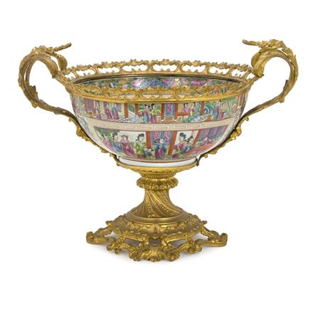 Chinese Export Gilt-Metal Mounted
