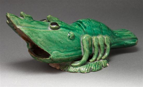 Chinese Export glazed terracotta