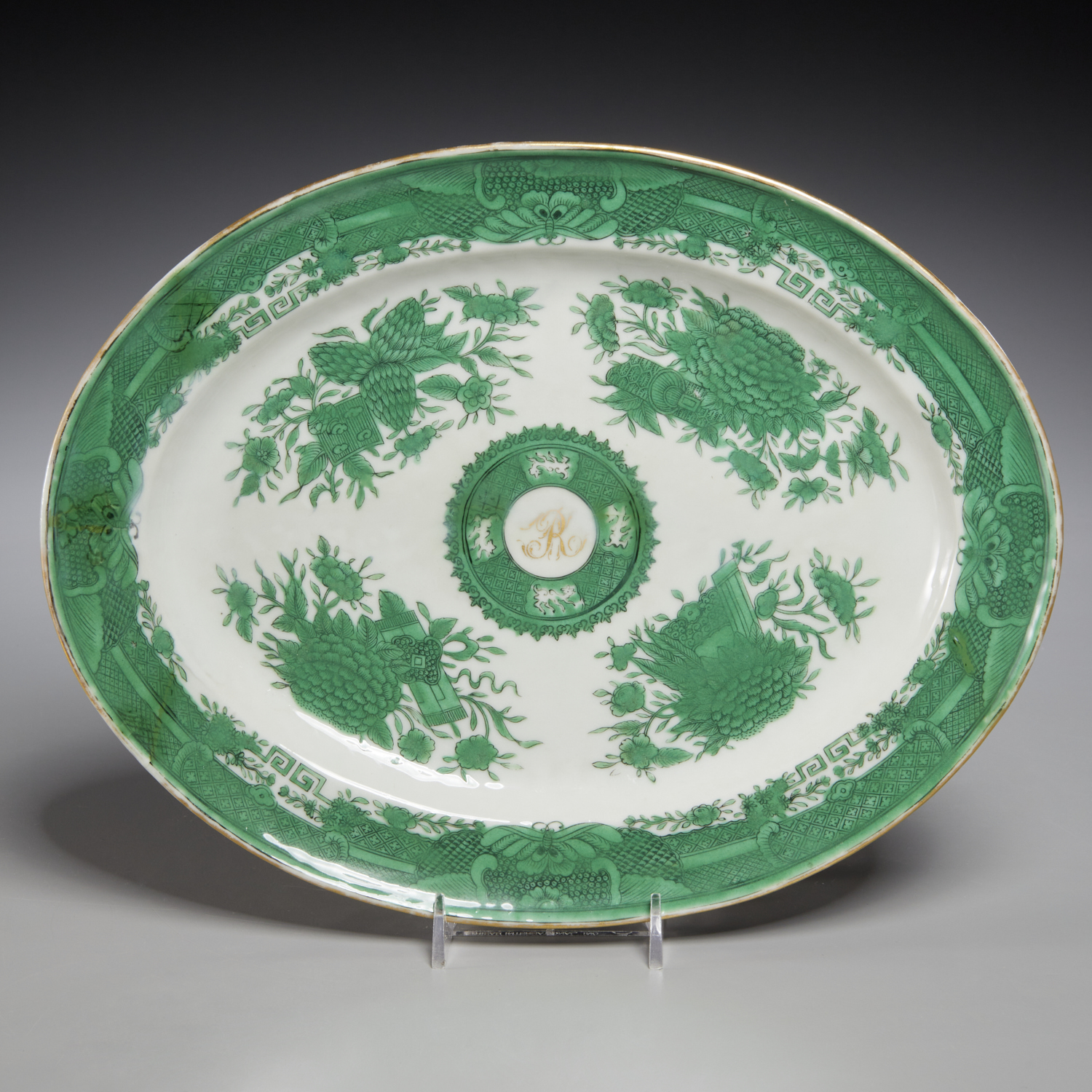 CHINESE EXPORT GREEN FITZHUGH