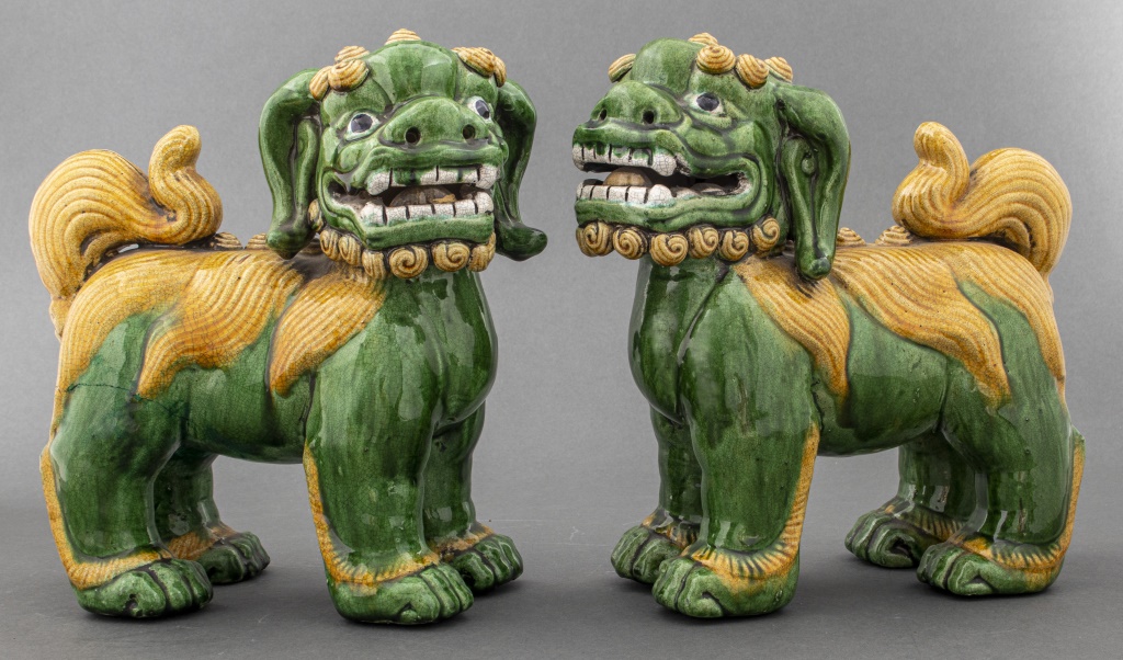 CHINESE EXPORT GREEN PORCELAIN