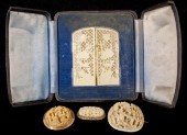 CHINESE EXPORT IVORY PICTURE F