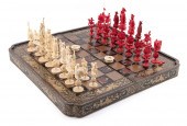 CHINESE EXPORT LACQUER-CASED C