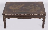 CHINESE EXPORT LACQUER LOW TAB