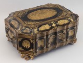 CHINESE EXPORT LACQUER SEWING