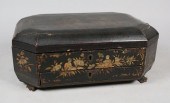 CHINESE EXPORT LACQUER SEWING