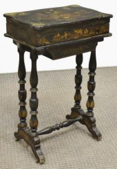 CHINESE EXPORT LACQUERED PAPIE