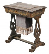 CHINESE EXPORT LACQUERED SEWIN