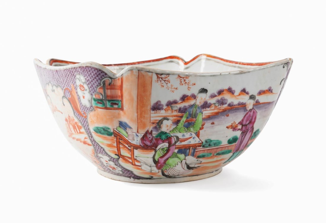 CHINESE EXPORT MANDARIN PALETTE