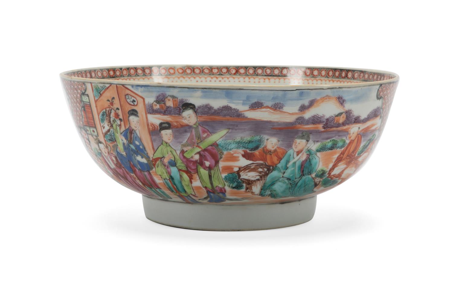 CHINESE EXPORT MANDARIN PALETTE