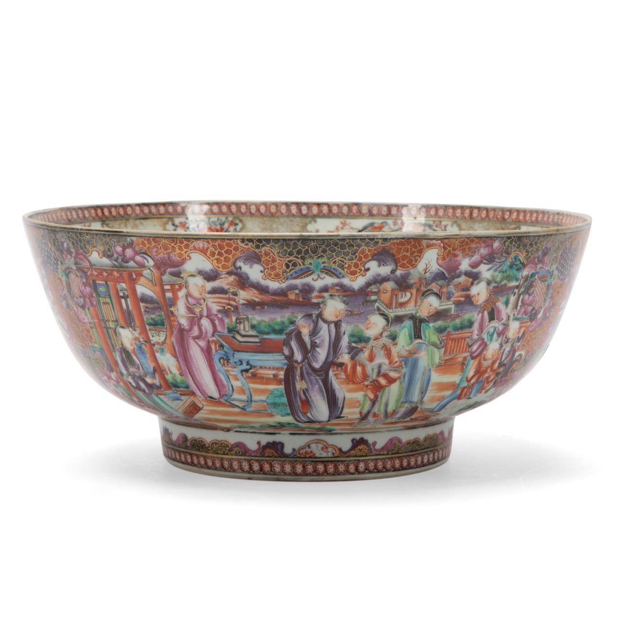 CHINESE EXPORT MANDARIN PALETTE