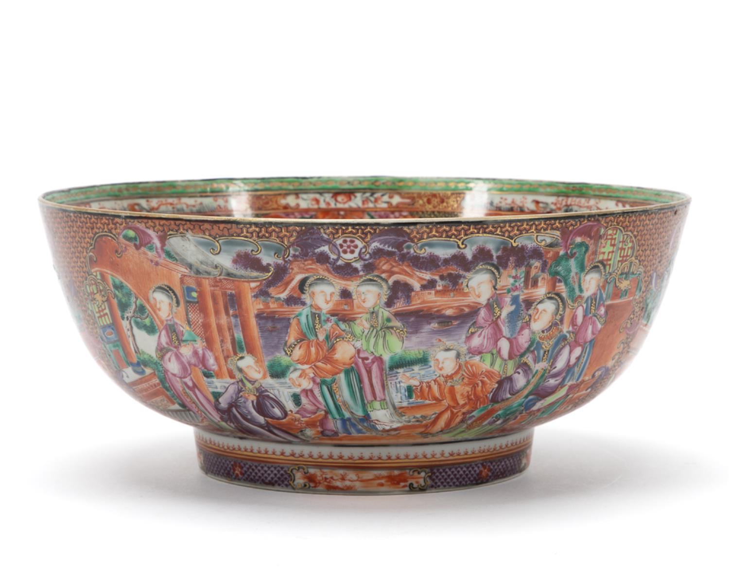 CHINESE EXPORT MANDARIN PALETTE