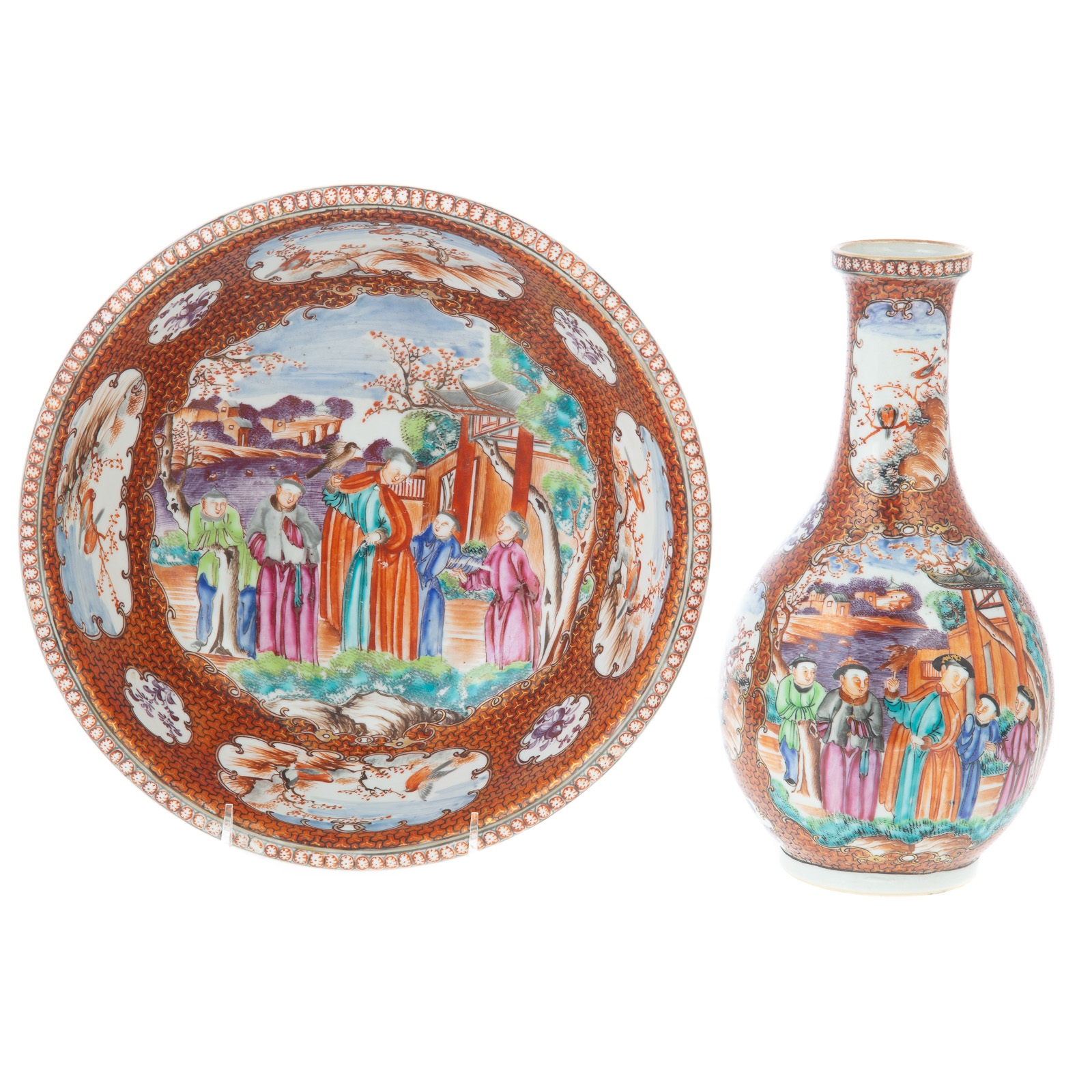 CHINESE EXPORT MANDARIN PALETTE