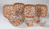 CHINESE EXPORT ORANGE UNDERGLA