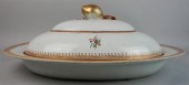 CHINESE EXPORT OVAL PLATTER AN