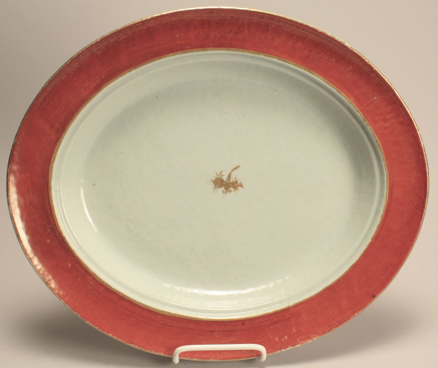 CHINESE EXPORT OVAL PORCELAIN