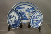 Chinese export porcelain blue