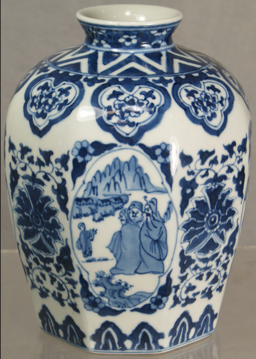 Chinese Export porcelain blue and