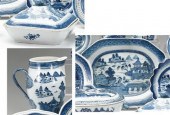 Chinese export porcelain blue