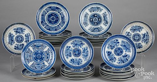 CHINESE EXPORT PORCELAIN BLUE