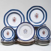 CHINESE EXPORT PORCELAIN BLUE