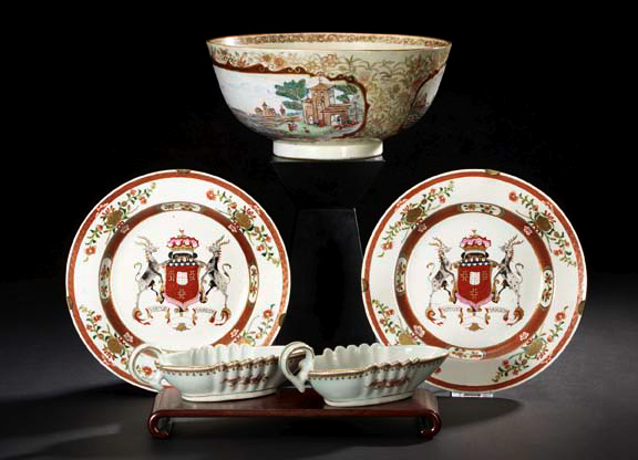 Chinese Export Porcelain Bowl, 