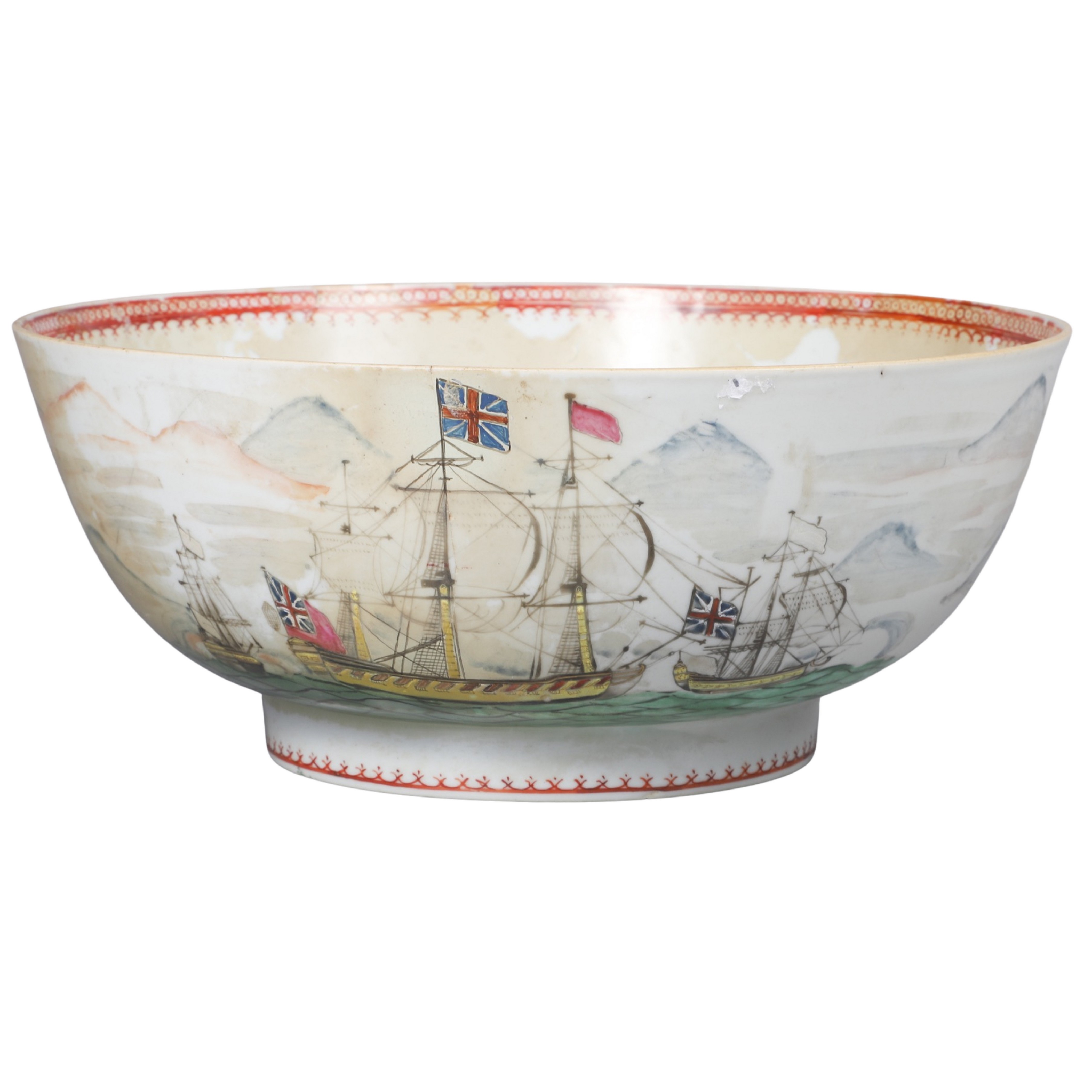 Chinese export porcelain bowl,