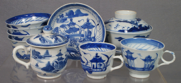 Chinese export porcelain Canton lot