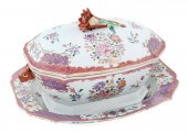 CHINESE EXPORT PORCELAIN COVER